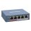 Switch Hikvision DS-3E1105P-EI 5 ports Fast Ethernet PoE bleu géré