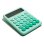 Calcolatrice Muitomas CALCULATORGN 12 cifre desktop verde plastica