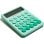 Calcolatrice Muitomas CALCULATORGN 12 cifre desktop verde plastica
