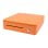 Caisse Olympia S330 Métal Orange 4 Compartiments Billets 8 Monnaies Manuel