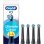 Recargas Escovas Dentes Oral-B iO UltimateClean Black 4 Unidades Limpeza Profunda