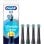 Cabeça de Escova Oral-B iO UltimateClean Black Pack 4 Recargas Adultos