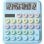 Calculatrice Avizar TX-03704 12 chiffres Bleu Macaron Solaire et Piles