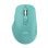 Souris Nilox Dual Wireless Bluetooth USB 1600 DPI Cyan 6 Boutons Silencieuse