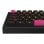 Teclado NUBI NK68 Pro Black mecánico inalámbrico compacto RGB hot-swappable