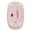 Souris Logitech M196 Bluetooth 1000 DPI Rose Plastique Recyclé Ambidextre