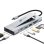 Docking Station Leotec LEDS07 USB-C 8 en 1 SSD M.2 HDMI 4K Aluminio