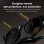 Astraux Sunlasses Vintage Lunettes intelligentes Caméra intégrée Haut-parleurs UV400 Grises