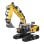 Fischertechnik STEM Construction Liebherr R 938 Pneumatic Excavator 576450 689 peças