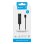Adaptador Sandberg 136-73 con cable USB-C a Jack 3,5 mm, control de volumen y micrófono, negro