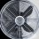 Ventilador HKoenig Joe50 Retro Vintage 3 Velocidades Metal 25 cm