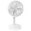 Ventilador Exquisit Venti 3020 R sobremesa 20 cm batería 10h blanco