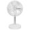 Ventilador Exquisit Venti 3020 R sobremesa 20 cm batería 10h blanco