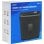 Destructeur de documents Savio ND-01 coupe croisée P-4 6 feuilles 11,5 L noir