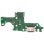 Placa de substituição do conector flexível da porta de carregamento Huawei Y8p AQM-LX1