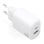 Caricatore Aisens A110-0977 GaN 30W USB-C PD3.0 QC4.0 USB-A QC3.0 Bianco