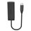Adapter Hama 00200360 USB-C auf RJ45 2.5Gbps Plug & Play Schwarz