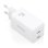Caricatore GaN Aisens ASCH-65W2P078-W 65W 2xUSB-C PD3.0 QC4.0 Bianco