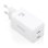 Carregador Aisens ASCH-65W2P078-W GaN 65W 2xUSB-C PD3.0 QC4.0 Branco