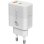 Chargeur Leotec LECSPH20W2W2 USB-C PD 20W USB-A Compact Blanc