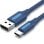 Câble USB Vention COKLH Type-C vers USB-A 2 m Bleu Charge Rapide