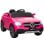 Aiyaplay Coche Eléctrico Para Niños Mercedes-benz Glc Coupé Motor Doble Rosa