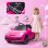 Aiyaplay Coche Eléctrico Para Niños Con Licencia Ruf Ctr 3 Clubsport Rosa