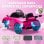 Aiyaplay Coche Eléctrico Para Niños Con Licencia Ruf Ctr 3 Clubsport Rosa