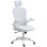 Vinsetto Silla De Oficina De Malla Reposacabezas Ajustable 62x64x120 Cm Blanco