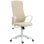 Vinsetto Silla De Oficina Giratoria Altura Ajustable 62x56x110-119,5 Cm Beige