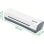 Laminatrice Leitz iLAM Home A4 grigia e bianca accessori riscaldamento rapido
