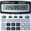 Calculatrice de bureau Avizar DX-9988 14 chiffres double alimentation gris