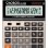 Calculatrice Avizar DX-9989 14 chiffres Solaire Touches larges Noir