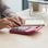 Calculatrice Avizar TX-03705 Rose 12 chiffres avec fonction vocale et écran incliné