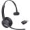 Auriculares Yealink WH64 Hybrid Mono inalámbricos Bluetooth y DECT para oficina con Cancelación de Ruido, micrófono y optimizados para Microsoft Teams, negro
