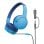 Auricolari Belkin SoundForm Mini con cavo USB-C e jack 3,5 mm per chiamate e musica, resistenti a urti e acqua, blu
