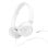 Auriculares JBL Tune 530 con cable Jack 3,5 mm, micrófono integrado y diseño plegable blancos