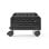Nedis CSTD101BK Soporte CPU de Sobremesa con Ruedas para Mesa Ajustable Máx 25 kg
