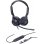 Yealink UH42 DUAL TEAMS Headset mit Kabel USB-A/USB-C für Microsoft Teams, Schwarz