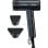 Secador de Pelo Profesional Iónico Wahl Vanquish Compact 1600W 4 Temperaturas 3 Velocidades con Accesorios Negro