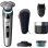 Rasoio Elettrico Viso Philips i9000 Prestige XP9204/33 Senza Filo 60min Funzionamento a Umido 3 Testine Ricarica Rapida