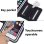 Braccialetto sportivo CoverKingz Samsung Galaxy A56 tessuto nero