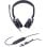 Auriculares Yealink UH44 DUAL UC con cable USB-A/USB-C para oficina, micrófono dual, negro