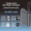 Ksix 10.000 Mah Power Bank, 35w Power Delivery, Cable Retráctil Usb-c, Colgante, Pantalla Led, Negro