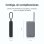 Ksix 10.000 Mah Power Bank, 35w Power Delivery, Cable Retráctil Usb-c, Colgante, Pantalla Led, Negro