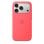 Funda pour mobile Apple Silicone Case MagSafe Silicone Rouge Protection pour iPhone 17 Pro
