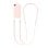 Correa Apple Crossbody Rosa Palo PET 2,08 m Ajustable Compatible iPhone