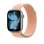 Bracelet Loop Sport Apple Cantaloup 46 mm léger respirant recyclé