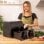 Friteuse sans Huile Cecotec Cecofry Advance 9000 Window 9L 2200W Double Panier avec Fenêtre