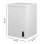 Congelador Cecotec Bolero CoolMarket Chest 143P White E 143L Dual Function Ultra Silencioso